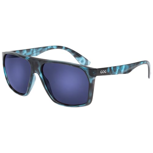 GOG Eyewear Polarisierte Fahrradbrille Sport-Sonnenbrille UV400 Herren und Damen (blau) von GOG