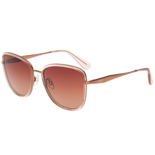 GOG Eyewear Polarisierte Sonnenbrille UV400 Hand made Damen (beige) von GOG