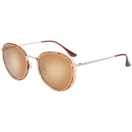 GOG Eyewear Polarisierte Sonnenbrille UV400 Hand made Damen (golden) von GOG