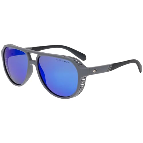 GOG Eyewear Polarisierte Sonnenbrille mit UV400-Schutz für Damen und Herren TR90 Grilamid (grau) von GOG