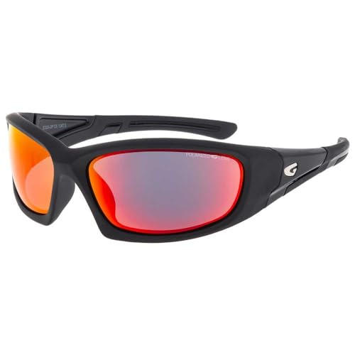 GOG Unisex Samum P Sonnenbrille, Matt Schwarz/Schwarz/Rot, One Size GOG Unisex Samum P Sonnenbrille, Matt Schwarz/Schwarz/Rot, One Size von GOG