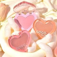 GOGO TALES - Heart Love Blusher - 3 Colors (1-3) #G01 Macaroon - 3.2g von GOGO TALES