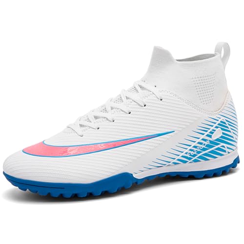GOGOUP Fußballschuhe Jungen Mädchen Kunstrasen Fussballschuhe Kinder Trainingsschuhe Jugendliche Fußballspiel Athletics Indoor Outdoor Sportschuhe Unisex Weiß 39 EU GOGOUP Fußballschuhe Jungen Mädchen Kunstrasen Fussballschuhe Kinder Trainingsschuhe Jugendliche Fußballspiel Athletics Indoor Outdoor Sportschuhe Unisex Weiß 39 EU von GOGOUP
