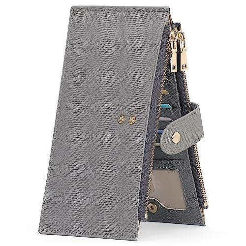 GOIACII Slim Multi-Slot Wallet RFID-Blockierung Lange Geldbörse Frauen Kreditkarteninhaber Zipper Münze Geldbörse Karte Brieftasche Frauen von GOIACII