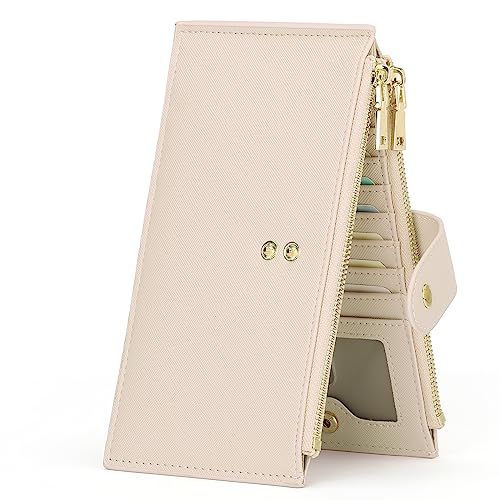 GOIACII Slim Multi-Slot Wallet RFID-Blockierung Lange Geldbörse Frauen Kreditkarteninhaber Zipper Münze Geldbörse Karte Brieftasche Frauen von GOIACII