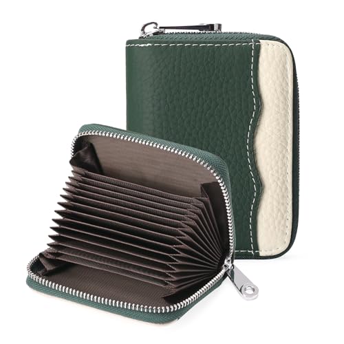 GOIACII Geldbörse Damen Klein Leder,mit Münzfach und Viele Fächer RFID Schutz Kreditkartenetui,Klein und im Kurzformat Brieftasche Für Frauen GOIACII Geldbörse Damen Klein Leder,mit Münzfach und Viele Fächer RFID Schutz Kreditkartenetui,Klein und im Kurzformat Brieftasche Für Frauen von GOIACII