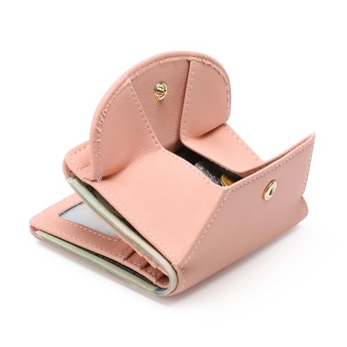GOIACII Geldbörse Damen Klein mit Münzfach Mini Portemonnaie Geldbeutel mit RFID Schutz Kreditkartenetui für Frauen von GOIACII