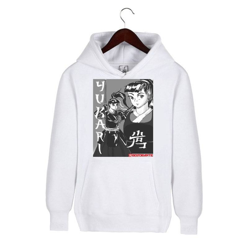 Yukari Hoodie Weiß von GOJOEARTS