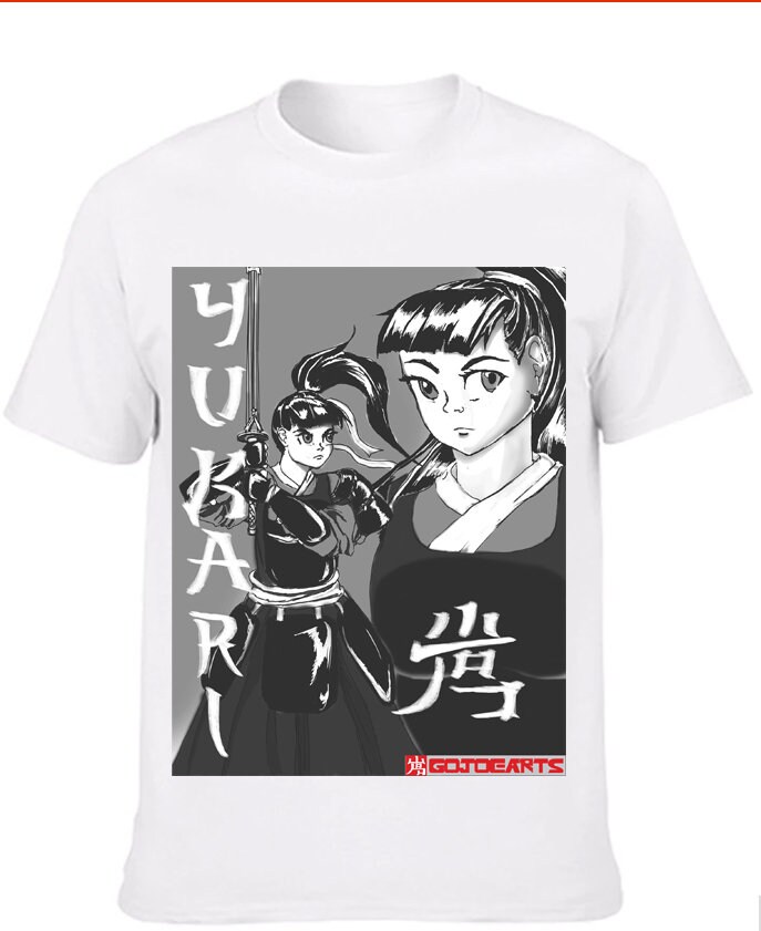 Yukari T-Shirt Weiß Yukari T-Shirt Weiß von GOJOEARTS