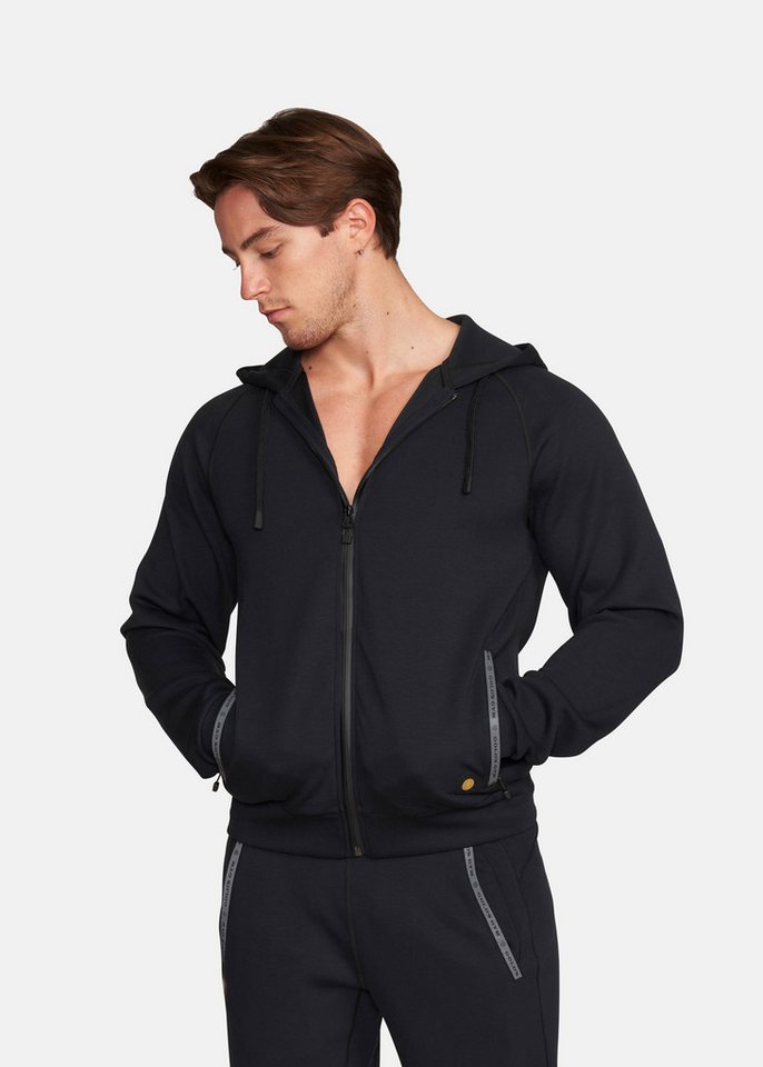 GOLD'S GYM APPAREL Trainingsjacke GENE Reflektierendes Band an Seitentaschen von GOLD'S GYM APPAREL