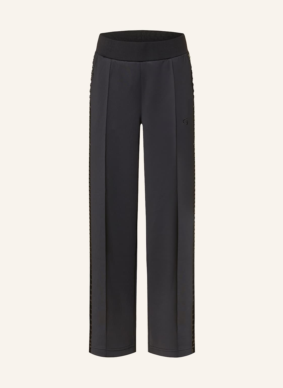 Goldbergh Track Pants Rivet Wide Leg Mit Nieten schwarz Goldbergh Track Pants Rivet Wide Leg Mit Nieten schwarz von GOLDBERGH