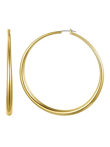 GoldChic Huggie Creolen Gold Ohrringe Damen Piercing Ohr Durchmesser 80MM Rundohrringe Mädchen Helix Piercings Kreolen Kupfer Weihnachtsohrringe Schmuck Accessoire GoldChic Huggie Creolen Gold Ohrringe Damen Piercing Ohr Durchmesser 80MM Rundohrringe Mädchen Helix Piercings Kreolen Kupfer Weihnachtsohrringe Schmuck Accessoire von GoldChic