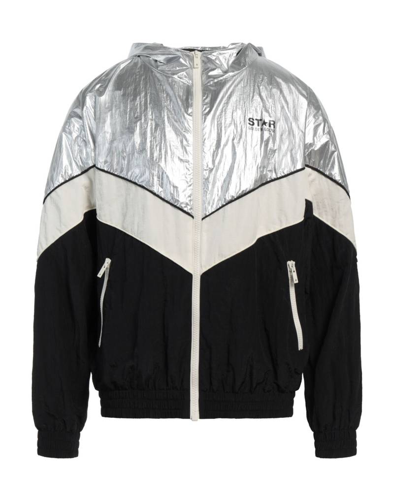 GOLDEN GOOSE Jacke & Anorak Herren Silber von GOLDEN GOOSE