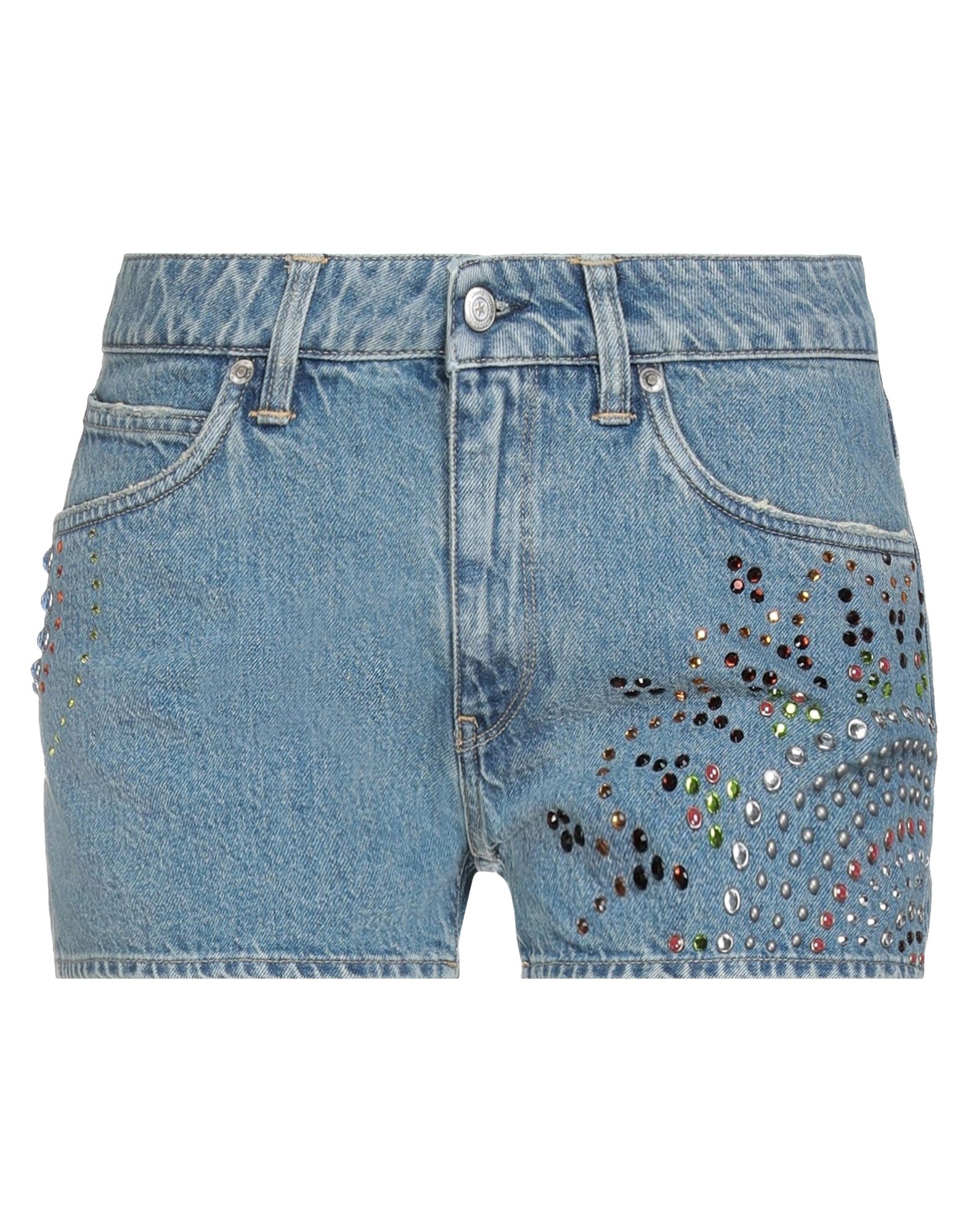 GOLDEN GOOSE Jeansshorts Damen Blau von GOLDEN GOOSE