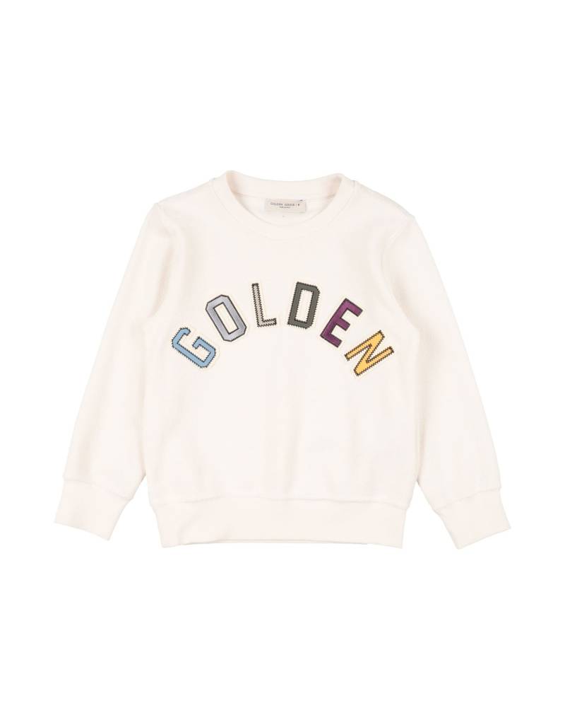 GOLDEN GOOSE Sweatshirt Kinder Elfenbein von GOLDEN GOOSE