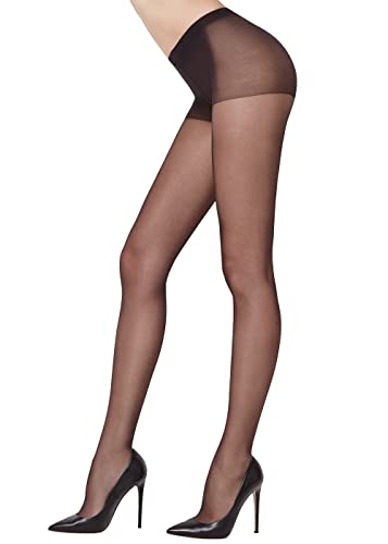 GOLDEN LADY Damen Repose 20 5 Paar Strumpfhose, Schwarz, S (5er Pack) von Golden Lady