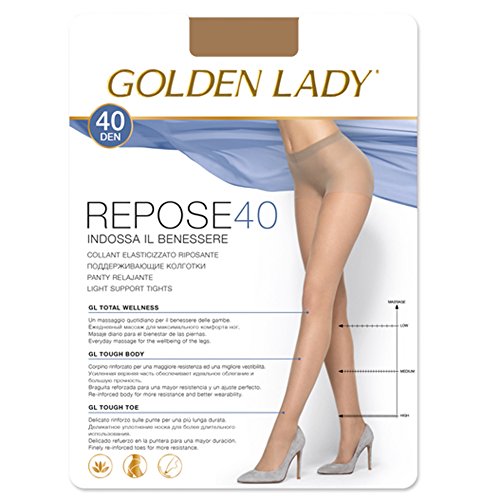 GOLDEN LADY Repose Repose Strumpfhose 40 Den Melon Größe 36 g - 300 g von Golden Lady