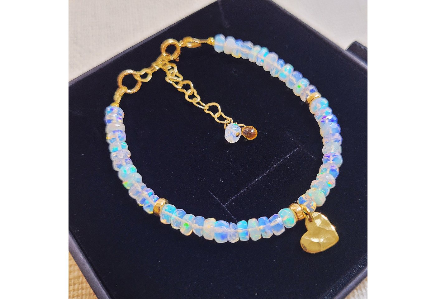 GOLDEN Armband Echter Opal Armband /Opal Armband gold / Silber /Opal Schmuck modern GOLDEN Armband Echter Opal Armband /Opal Armband gold / Silber /Opal Schmuck modern von GOLDEN
