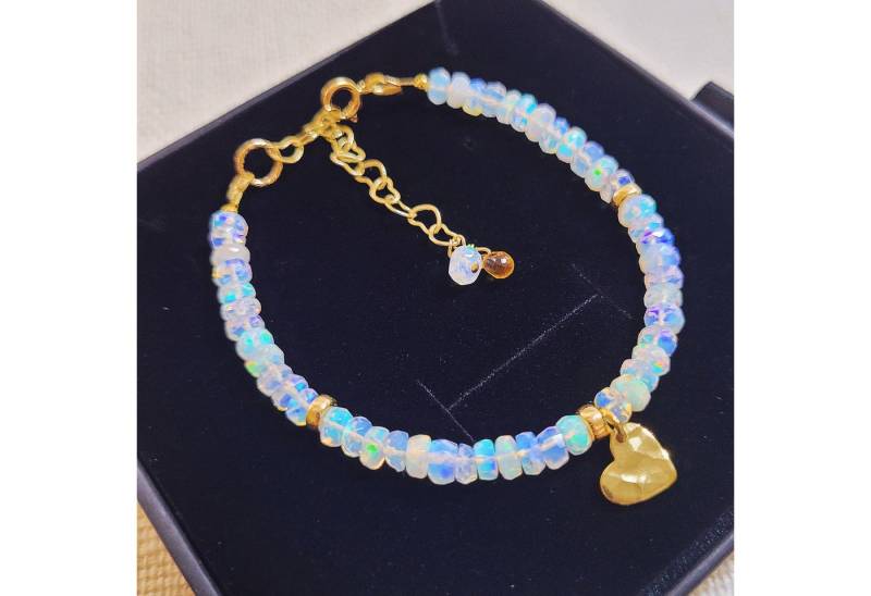 GOLDEN Armband Echter Opal Armband /Opal Armband gold / Silber /Opal Schmuck modern GOLDEN Armband Echter Opal Armband /Opal Armband gold / Silber /Opal Schmuck modern von GOLDEN