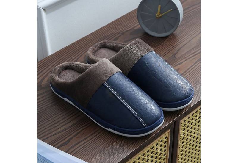 GOLDEN Damen Herren Komfort Memory Foam Hausschuhe Damen Plüsch Fleece Plüsch Hausschuhe von GOLDEN