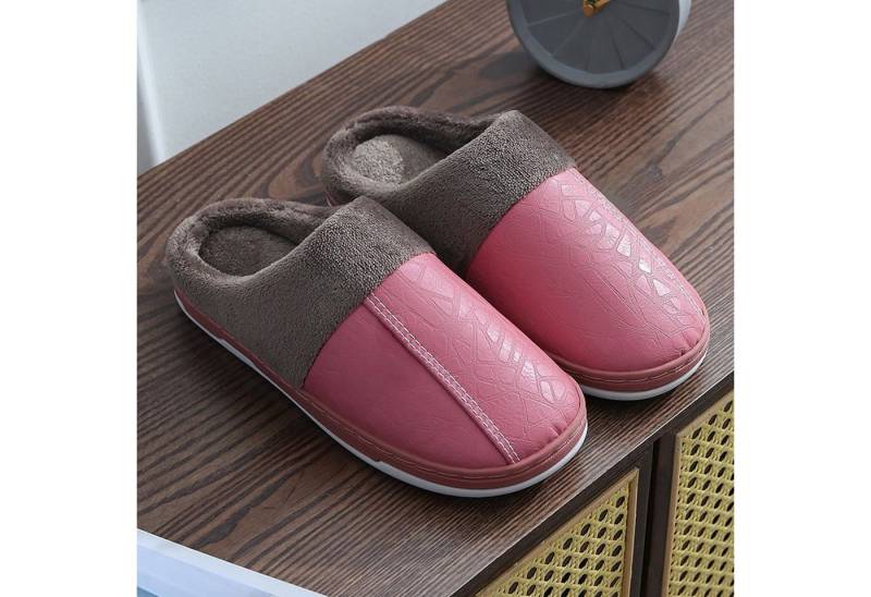 GOLDEN Damen Herren Komfort Memory Foam Hausschuhe Damen Plüsch Fleece Plüsch Hausschuhe von GOLDEN