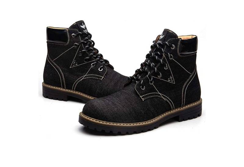 GOLDEN GOLDEN Winterstiefel Herren Schnürung Lässige Herrenstiefel Outdoorwinterstiefel von GOLDEN