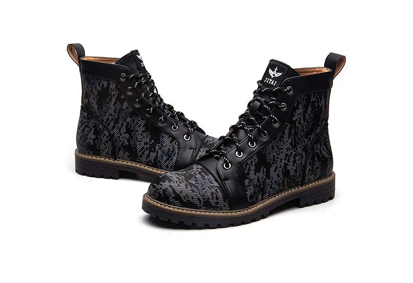 GOLDEN GOLDEN Winterstiefel Herren Schnürung Lässige Herrenstiefel Winterstiefel von GOLDEN