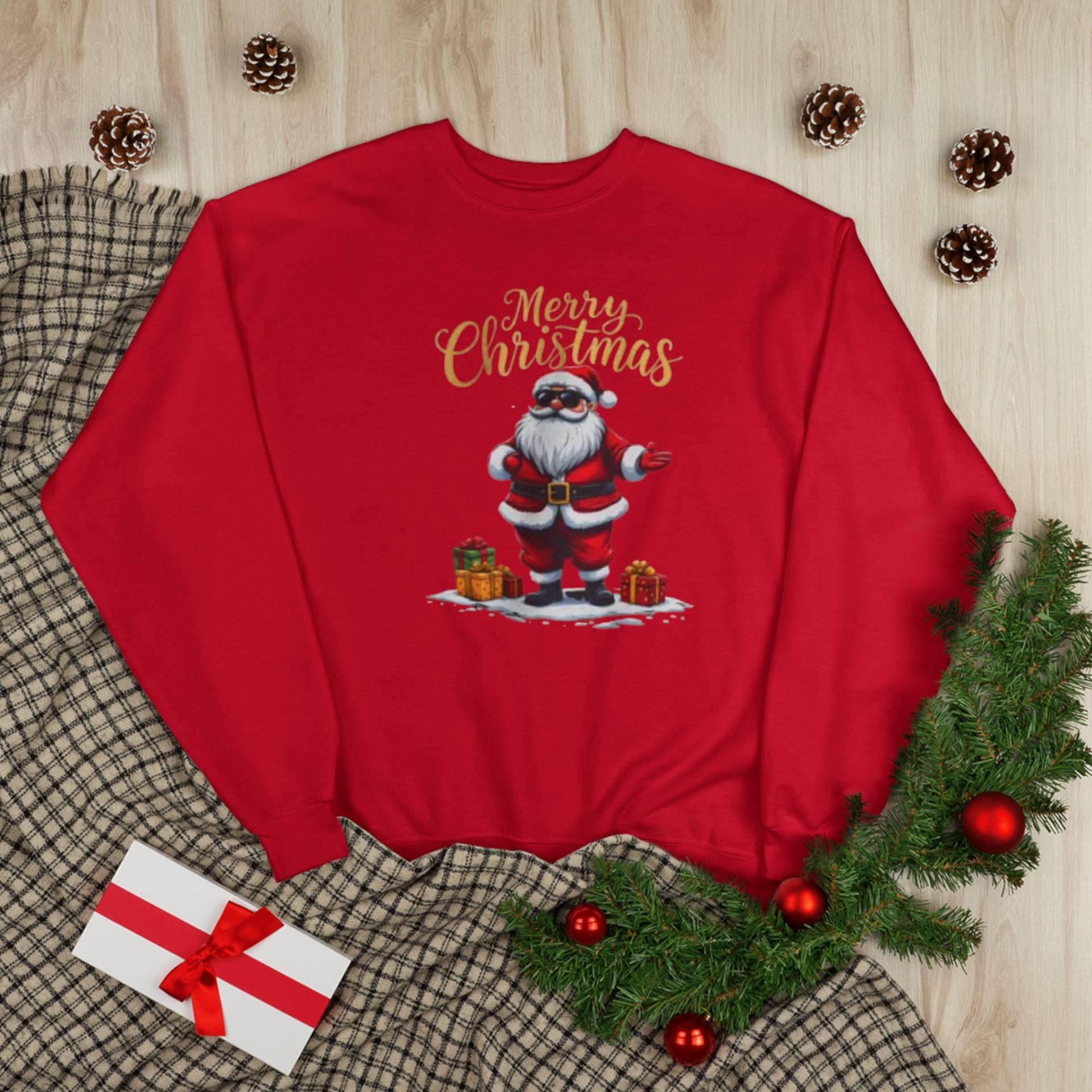 Weihnachtsmann-Weihnachtssweatshirt Unisex-Urlaubspullover Weihnachtsmann-Weihnachtssweatshirt Unisex-Urlaubspullover von GOLDENUJSTORE