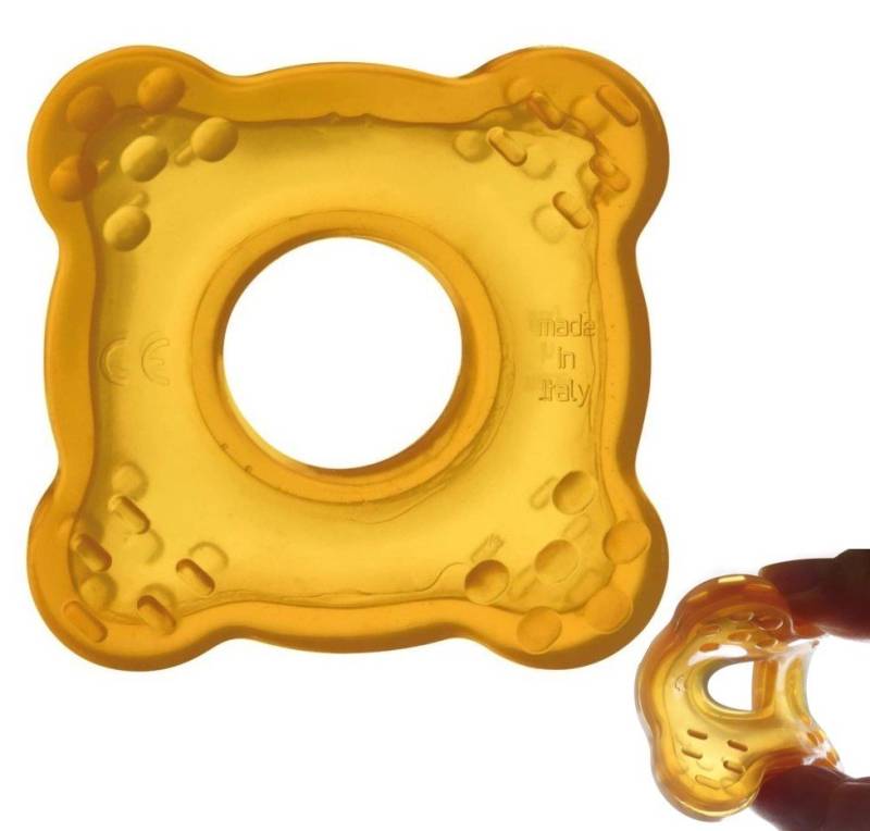 GOLDI Beißring Naturkautschuk Zahnungshilfe von GOLDI