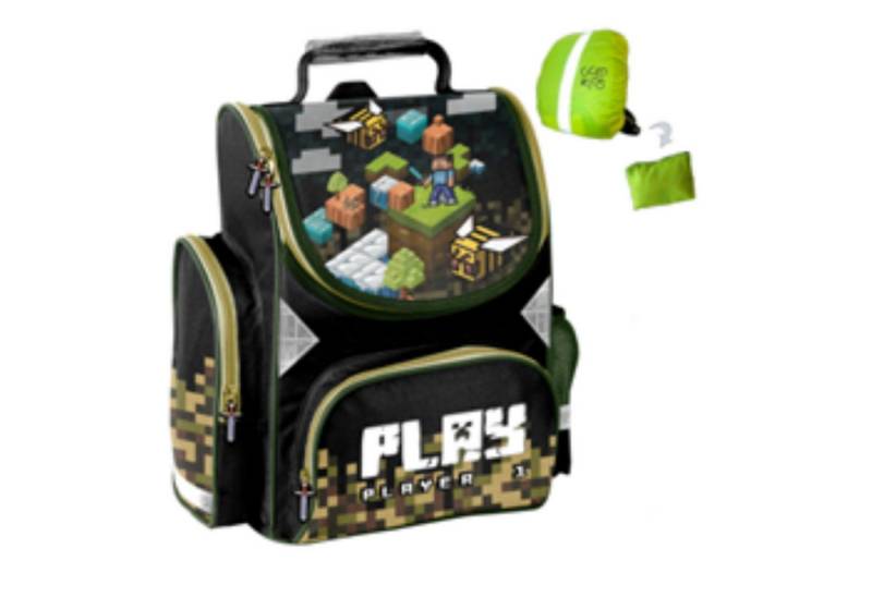 GOLDKIDS Kinderrucksack Schulrucksack Teenager (Teenager Kinderrucksack, für Jungen und Mädchen), mit Regenschutz von GOLDKIDS