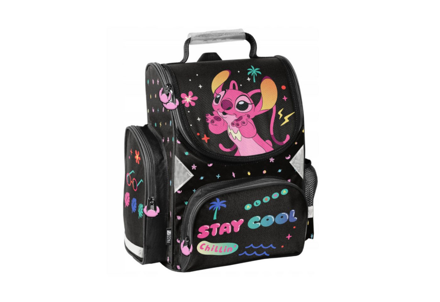 GOLDKIDS Rucksack Schulrucksack Teenager (Kinderrucksack für, 1-tlg., Jungen und Mädchen mit), Stitch Motiv von GOLDKIDS