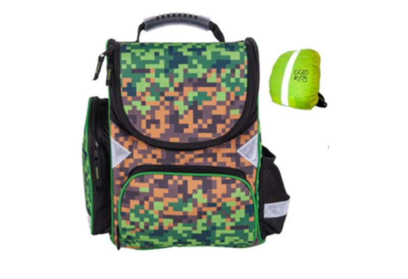 GOLDKIDS Schulranzen Schulrucksack Teenager (Kinderrucksack, für Jungen und Mädchen), mit Regenschutz von GOLDKIDS