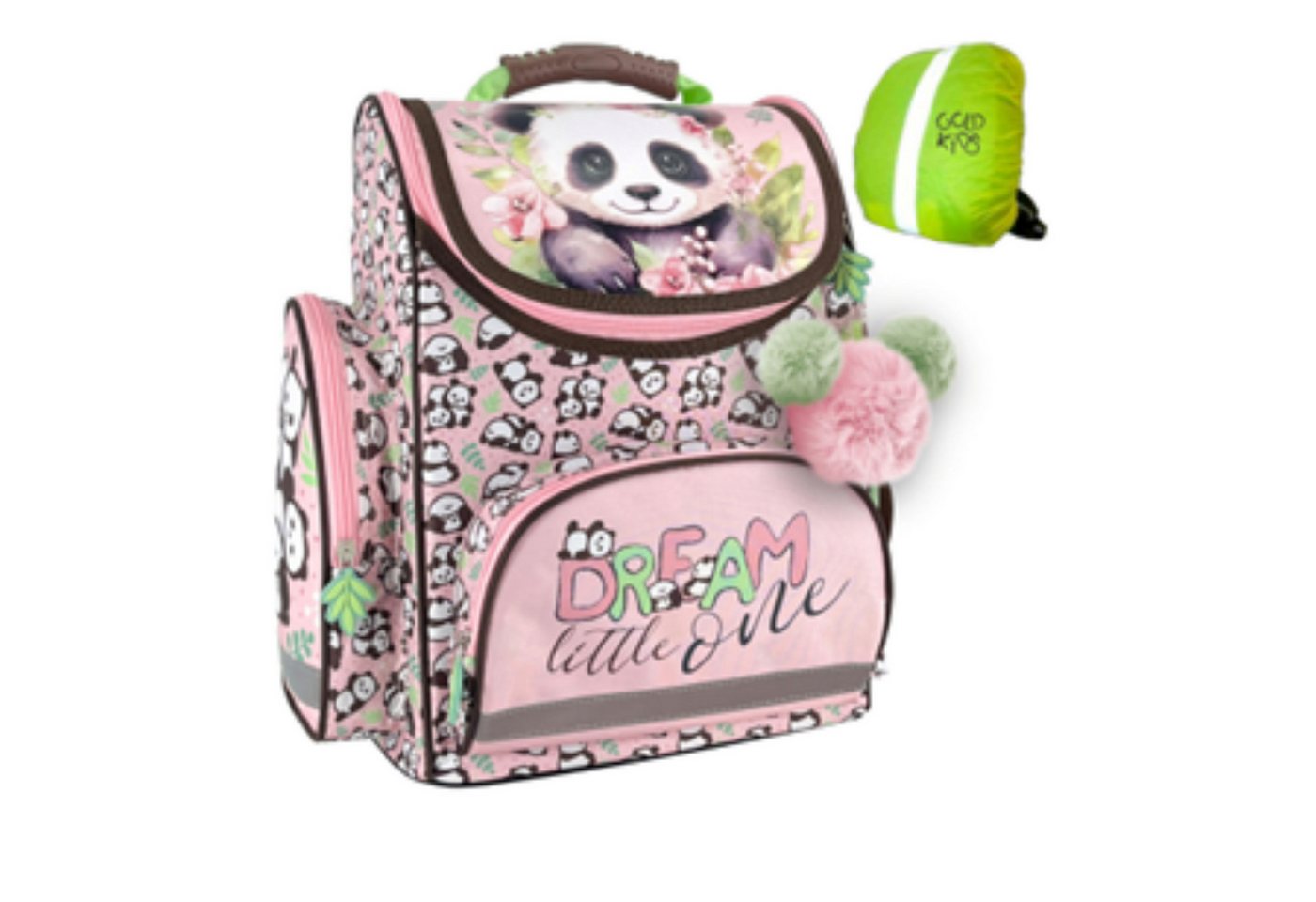 GOLDKIDS Schulranzen Schulrucksack Teenager (Kinderrucksack für, Jungen und Mädchen), mit Regenschutz von GOLDKIDS