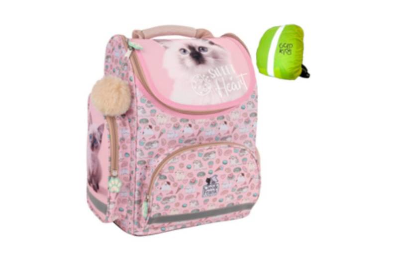 GOLDKIDS Schulranzen Schulrucksack Teenager (Kinderrucksack für, Jungen und Mädchen), mit Regenschutz von GOLDKIDS