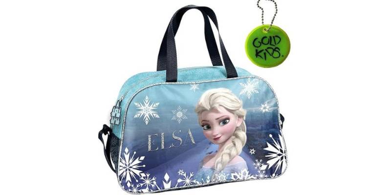 GOLDKIDS Sporttasche Kinder für Mädchen & Jungen - (Umhängetasche, - Schwimmtasche mit verstärktem), Boden - Trainingstasche 40 cm x 25 cm x 13 cm von GOLDKIDS