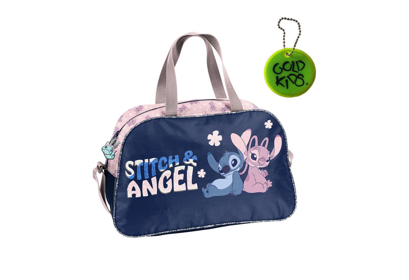 GOLDKIDS Sporttasche Kinder für Mädchen & Jungen - Umhängetasche (Schwimmtasche mit, verstärktem Boden - Trainingstasche), 40 cm x 25 cm x 15 cm von GOLDKIDS