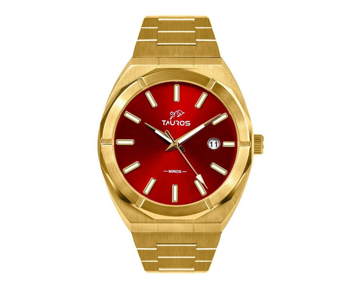 GOLDKLEIN Quarzuhr Herren Armbanduhr Herrenuhren Männeruhren Männer Uhren Luxusuhr, Designed in Deutschland inkl. Geschenkbox + Werkzeug zum verstellen von GOLDKLEIN