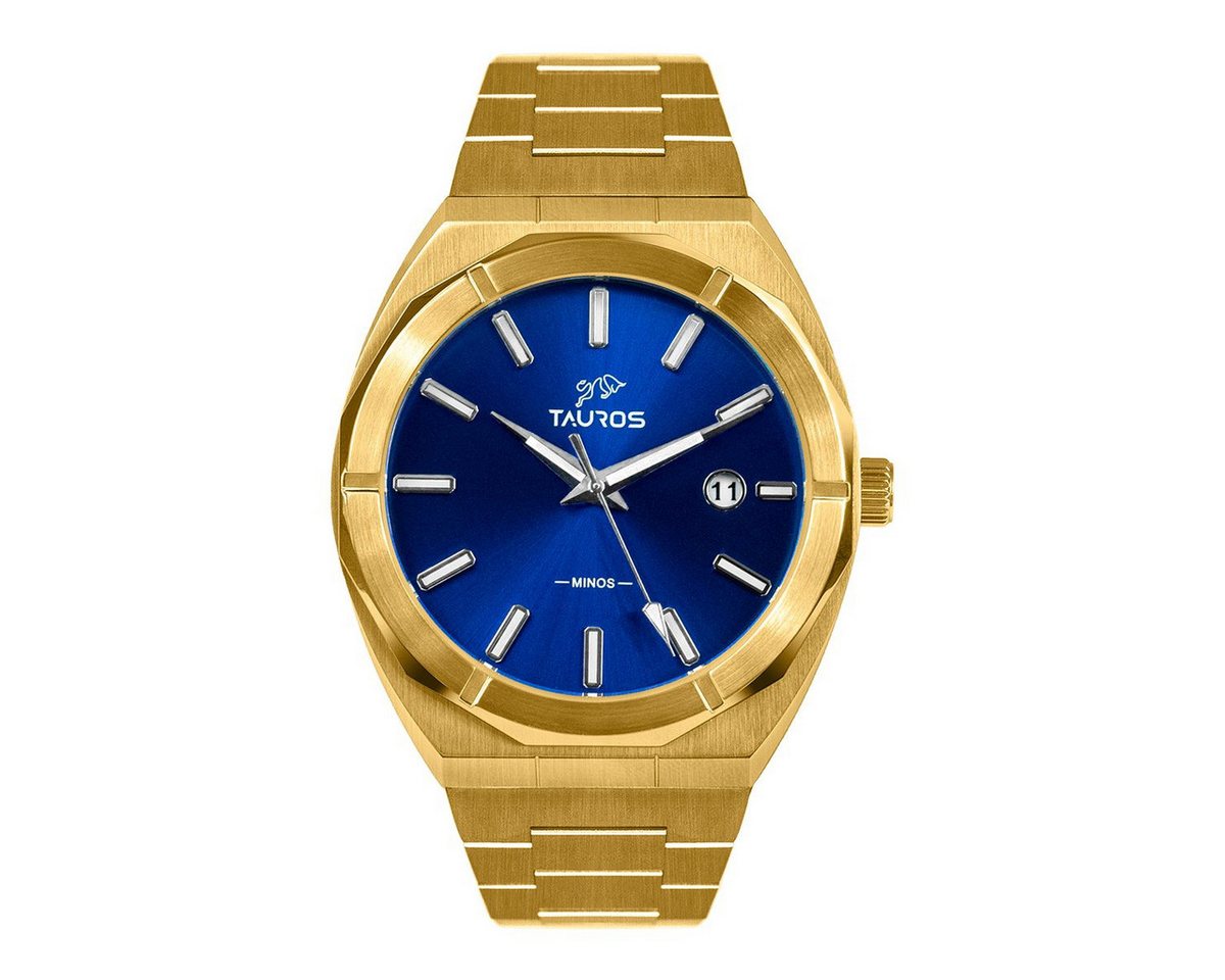 GOLDKLEIN Quarzuhr Herren Armbanduhr Herrenuhren Männeruhren Männer Uhren Luxusuhr, Designed in Deutschland inkl. Geschenkbox + Werkzeug zum verstellen von GOLDKLEIN