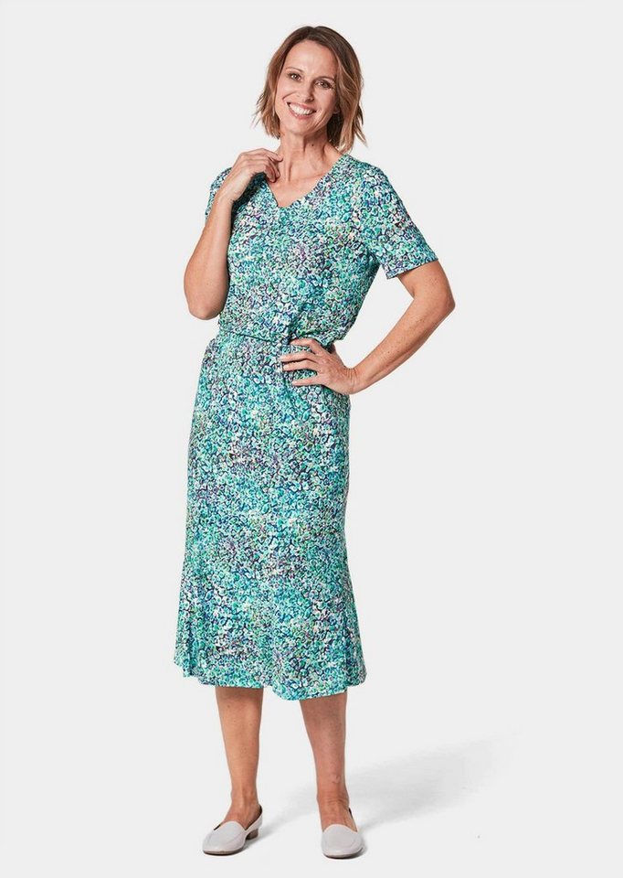 GOLDNER 2-in-1-Kleid Weich fließender Slinky-Zweiteiler von GOLDNER