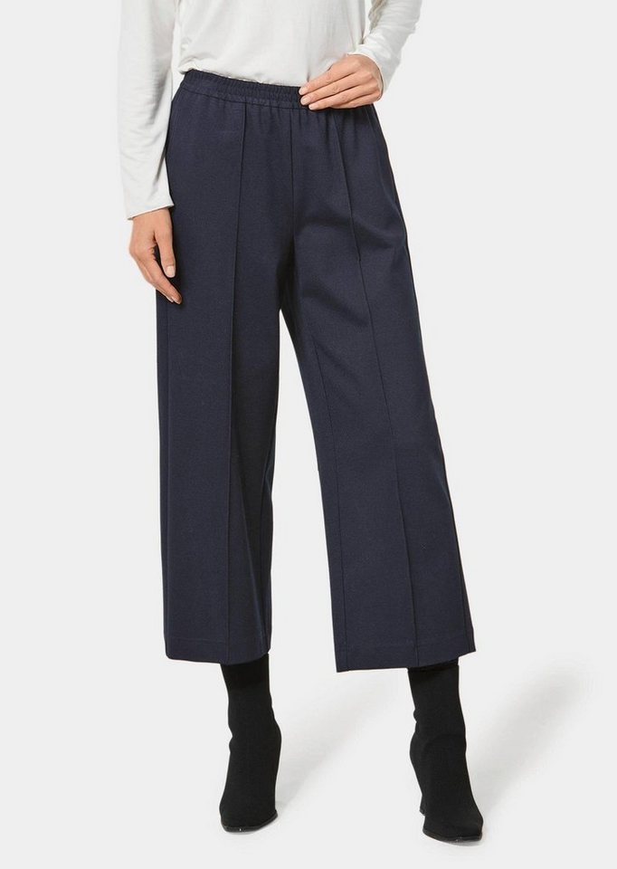 GOLDNER 7/8-Caprijeans Kurzgröße: Moderne Hose mit streckenden Biesen von GOLDNER