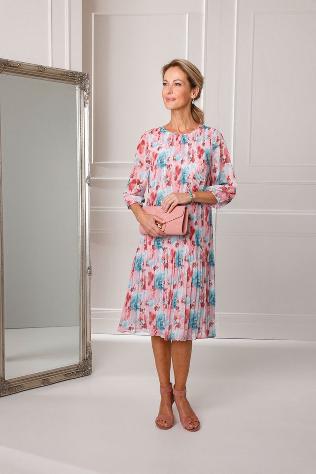 GOLDNER Abendkleid Kurzgröße: Aufregend plissiertes Kleid von GOLDNER