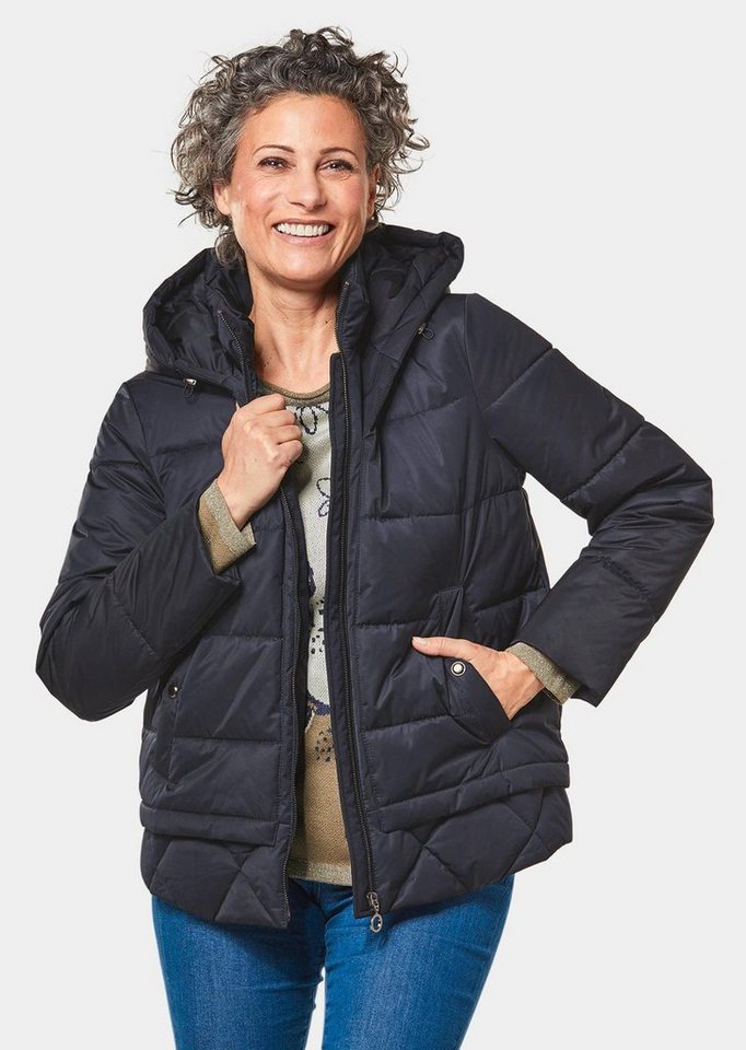 GOLDNER Allwetterjacke Steppjacke mit Kapuze von GOLDNER