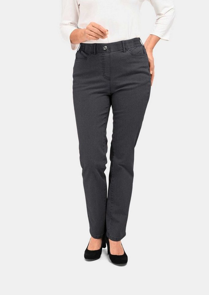 GOLDNER Bequeme Jeans Klassische Jeansschlupfhose MARTHA von GOLDNER