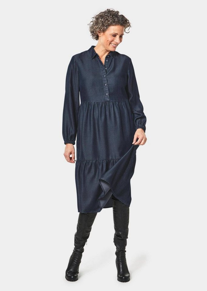 GOLDNER Blusenkleid Tencel-Kleid von GOLDNER
