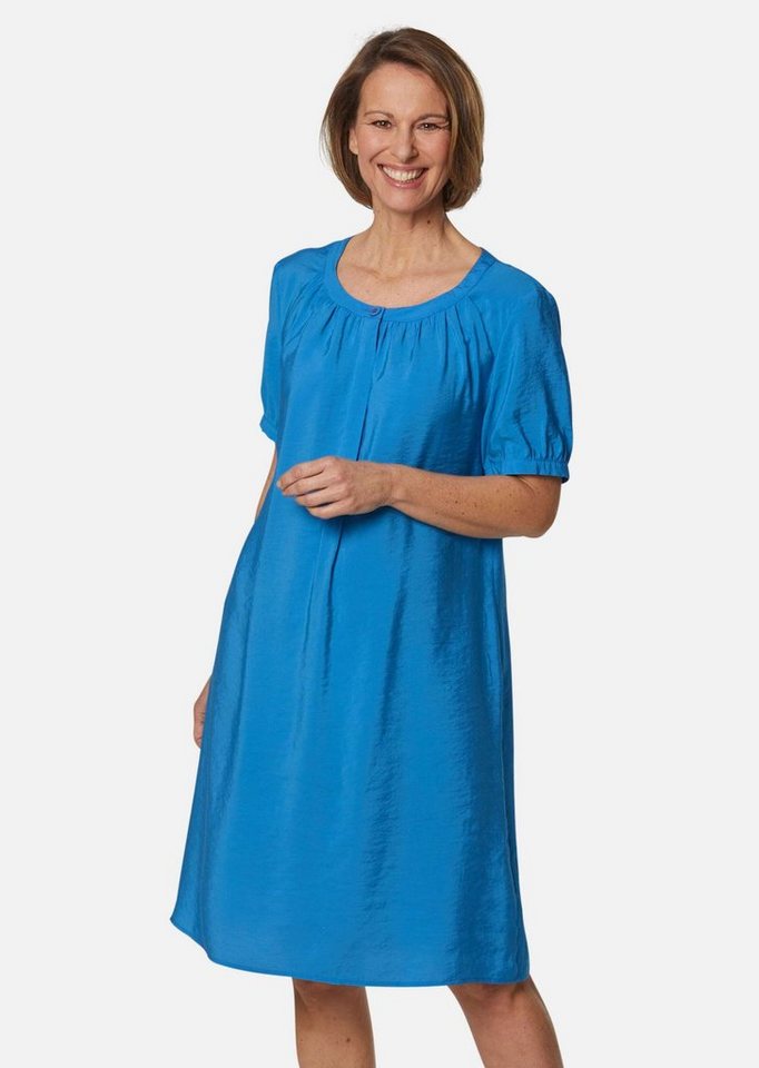 GOLDNER Blusenkleid Kurzgröße: Sommerliches Kleid von GOLDNER