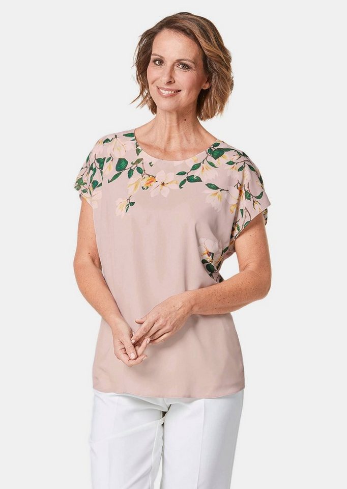 GOLDNER Chiffonbluse Kurzgröße: von GOLDNER