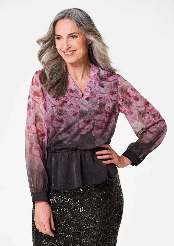 GOLDNER Klassische Bluse Kurzgröße: Bluse von GOLDNER
