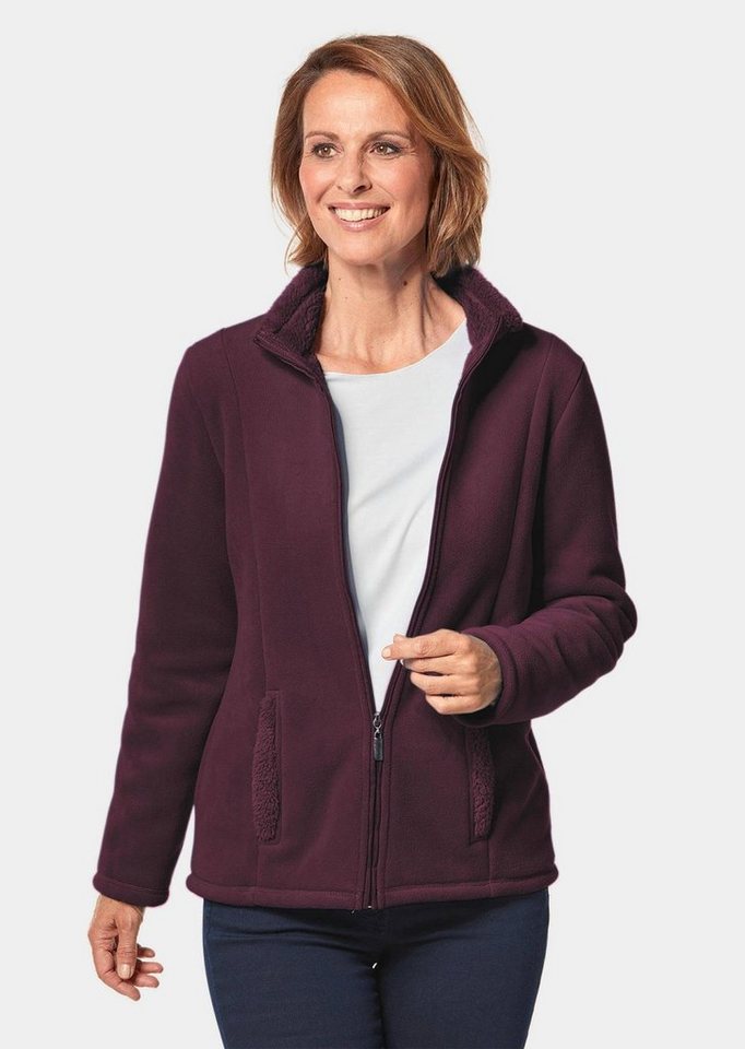 GOLDNER Fleecejacke Kuschelweiche Fleece-Jacke von GOLDNER