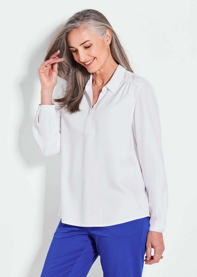 GOLDNER Hemdbluse Kurzgröße: Bluse von GOLDNER
