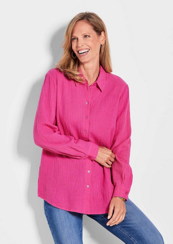 GOLDNER Hemdbluse Kurzgröße: Blusenhemd von GOLDNER